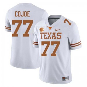 Mens UT #77 Andre Cojoe Official Football Jersey - White