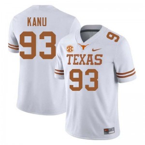 Mens UT #93 Hero Kanu Official Football Jersey - White