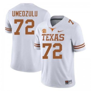 Mens UT #72 Neto Umeozulu 2025-26 Football Jersey - White