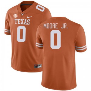 Men UT #0 DeAndre Moore Jr. Game SEC Conference Jersey - Orange