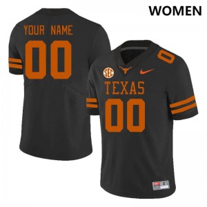 Women's UT #00 Custom 2024 SEC Conference Jersey - Black