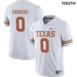 Youth UT #0 Ja'Tavion Sanders Nike NIL College Jersey - White