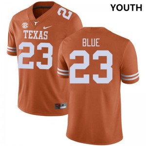 Youth UT #23 Jaydon Blue Limited SEC Conference Jersey - Orange