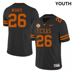 Youth UT #26 Quintrevion Wisner High School SEC Conference Jersey - Black