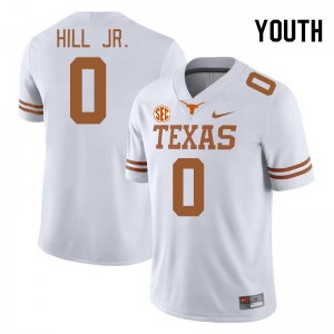 Youth UT #0 Anthony Hill Jr. Alumni SEC Conference Jersey - White