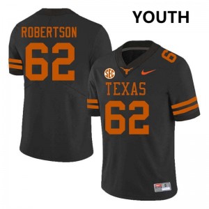Youth UT #62 Connor Robertson 2025-26 Football Jersey - Black