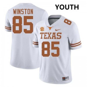 Youth Lone Star State Reps #85 Emaree Winston 2025 Football Jersey - White