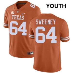 Youth Lone Star State Reps #64 Robert Sweeney 2025-26 Football Jersey - Texas Orange